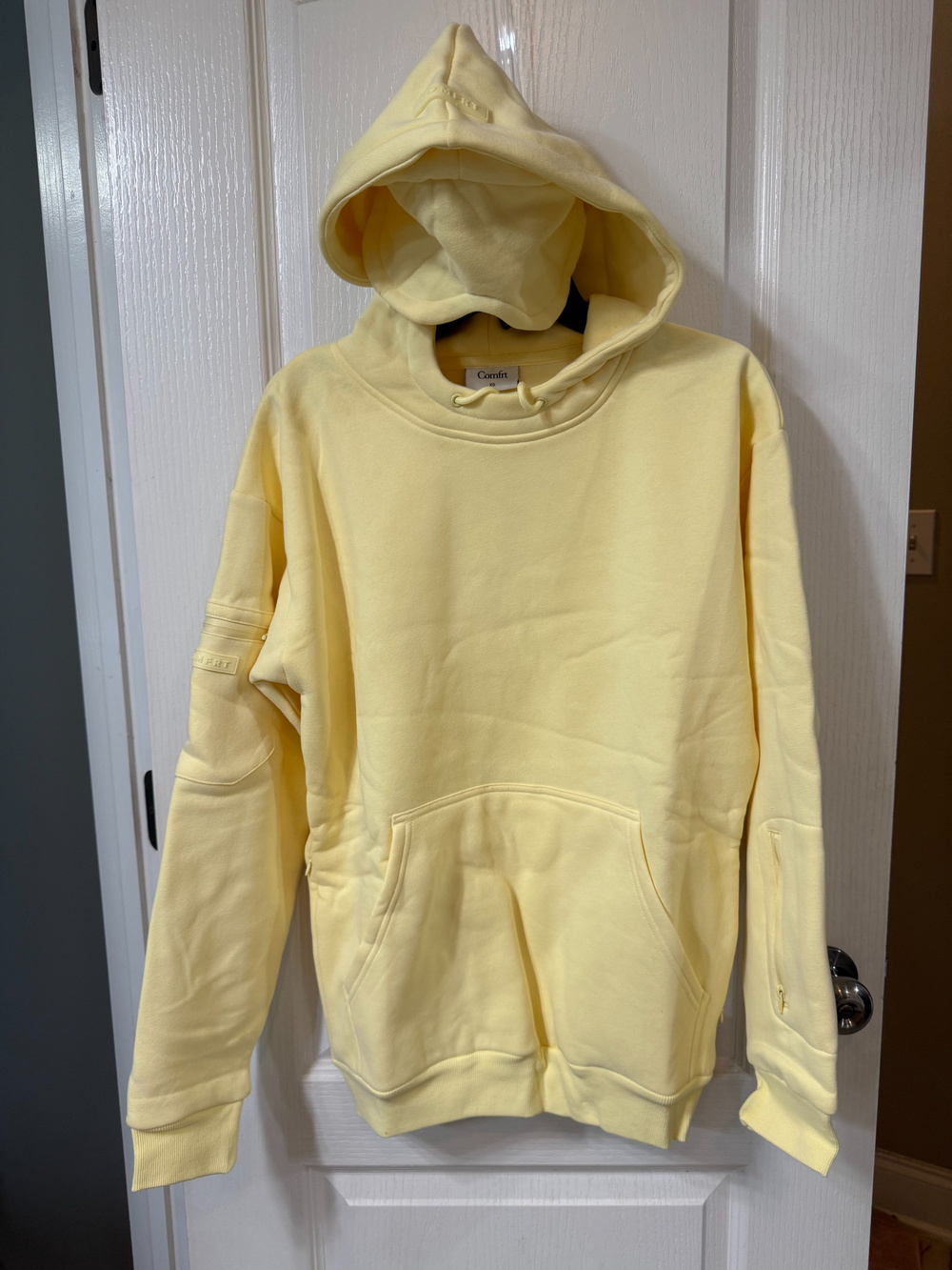 COMFRT DND Travel Hoodie Color Buttercream XS Unisex